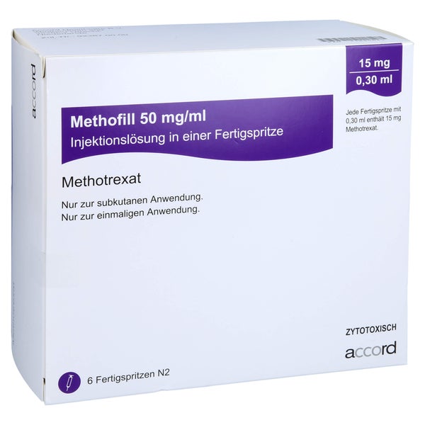 METHOFILL 15 mg (50 mg/ml) Inj.-Lsg.i.e.F.-Sp. 6 St