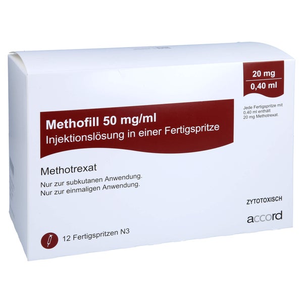 METHOFILL 20 mg (50 mg/ml) Inj.-Lsg.i.e.F.-Sp. 12 St