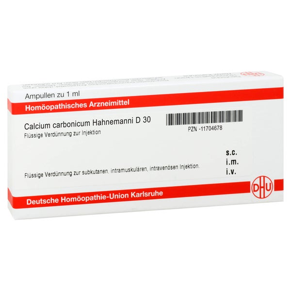 Calcium Carbonicum Hahnemanni D 30 Ampul 8X1 ml