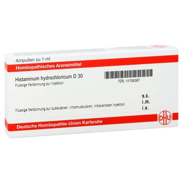 Histaminum Hydrochloricum D 30 Ampullen 8X1 ml