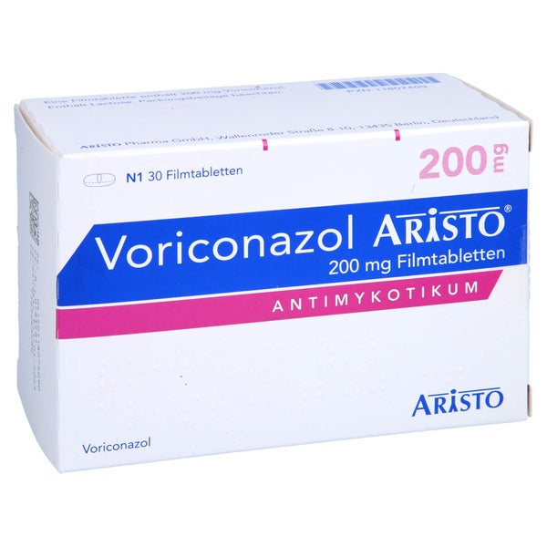 Voriconazol Aristo 200 mg Filmtabletten 30 St