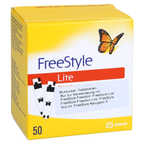 Freestyle Lite Teststreifen ohne Codiere 50 St