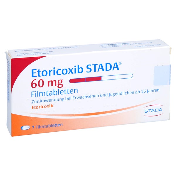 Etoricoxib Stada 60 mg Filmtabletten 7 St
