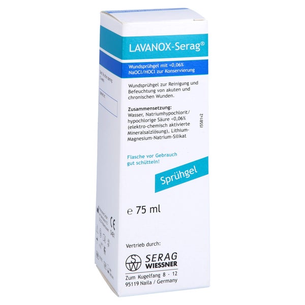 Lavanox Wundsprühgel Hydrogel 75 ml