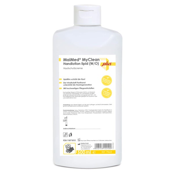 Maimed Myclean Handlotion lipid W/O 500 ml