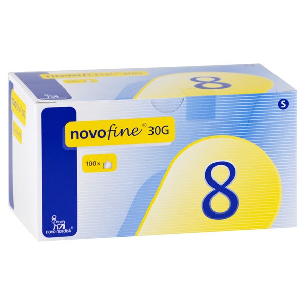 Novofine 8 Kanülen 0,30x8 mm 30 G 100 St