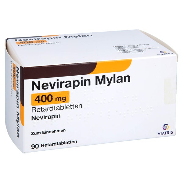 Nevirapin Mylan 400 mg Retardtabletten 90 St