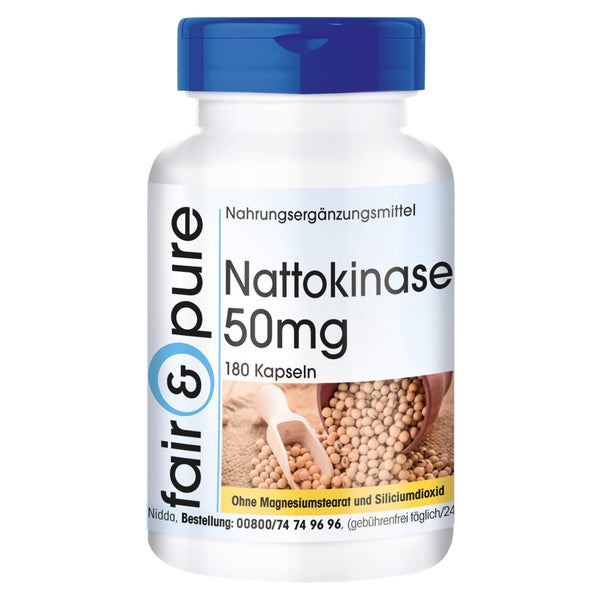 Nattokinase 50 mg Kapseln 180 St