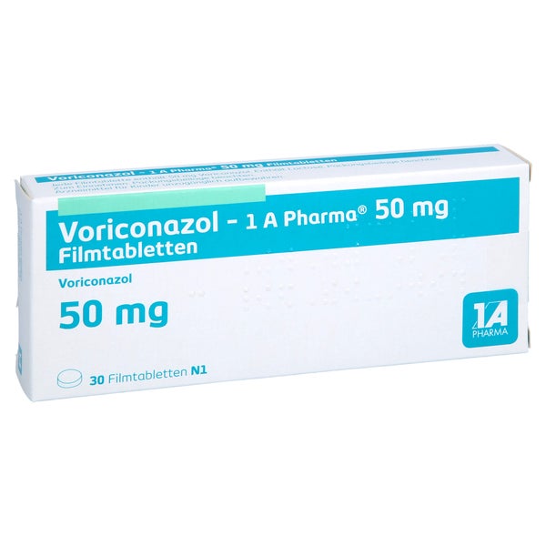VORICONAZOL-1A Pharma 50 mg Filmtabletten 30 St