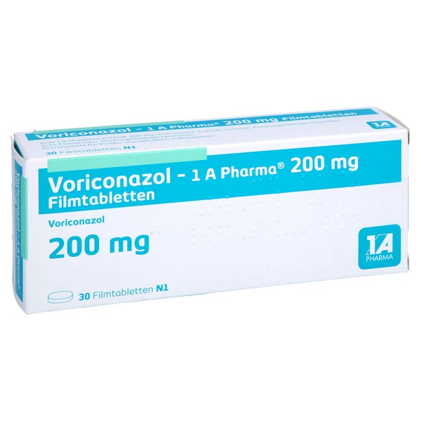 VORICONAZOL-1A Pharma 200 mg Filmtabletten 30 St