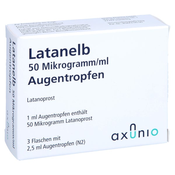Latanelb 50 Mikrogramm/ml Augentropfen 3X2,5 ml