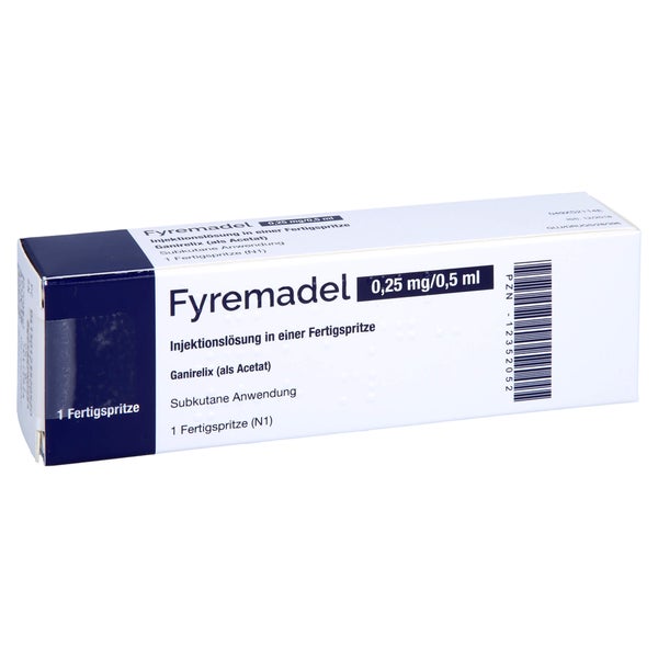 FYREMADEL 0,25 mg/0,5 ml Inj.-Lsg.i.e.Fertigspr. 1 St