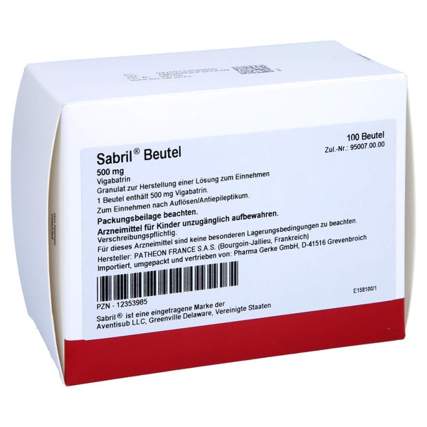 Sabril Beutel Granulat 100 St