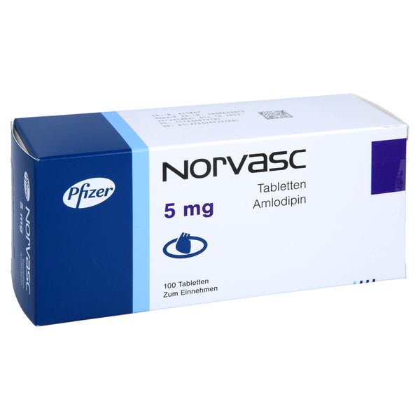 Norvasc 5 mg Tabletten 100 St