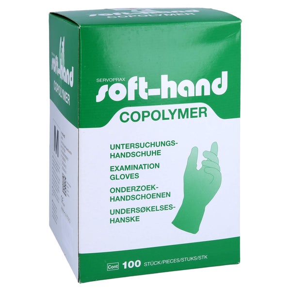Softhand Copolym.unt.handsch.ster.puderf 100 St