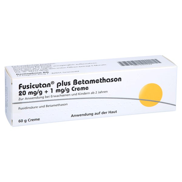 FUSICUTAN plus Betamethason 20 mg/g + 1 mg/g Creme 60 g