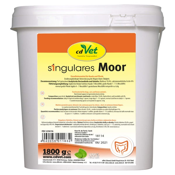 Singulares Moor Pulver vet. 1,8 kg