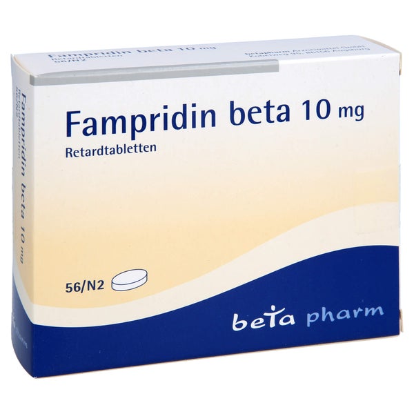 FAMPRIDIN beta 10 mg Retardtabletten 4 Wochen 4X14 St