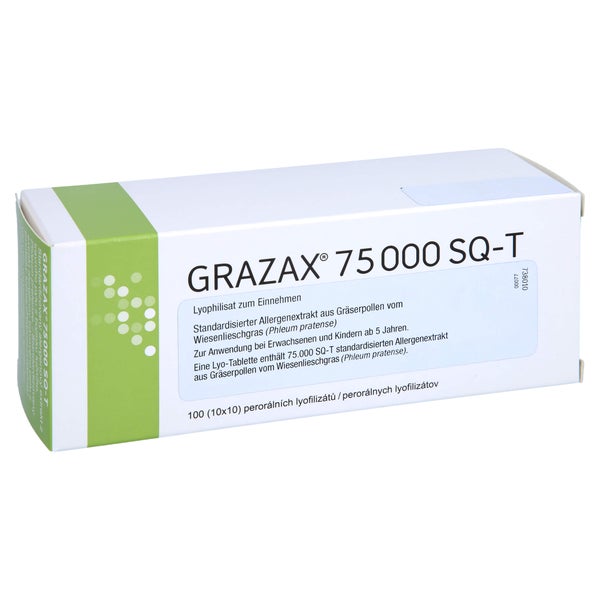 GRAZAX 75.000 SQ-T Lyo-Tab.Lyophilisat z.Einnehmen 100 St