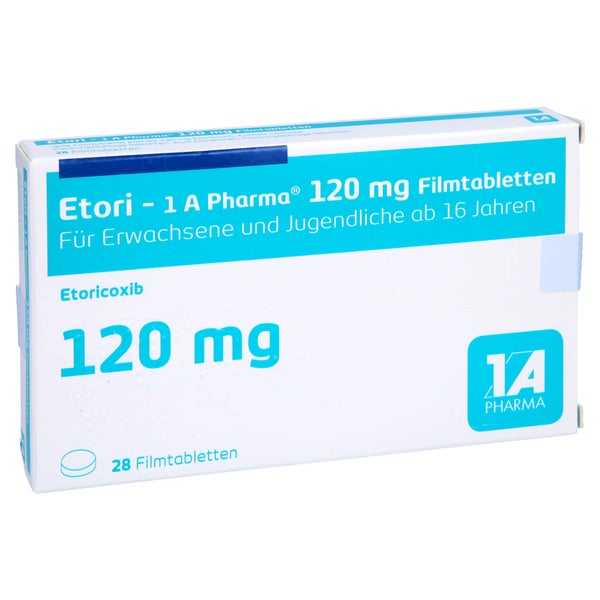 Etori-1a Pharma 120 mg Filmtabletten 28 St