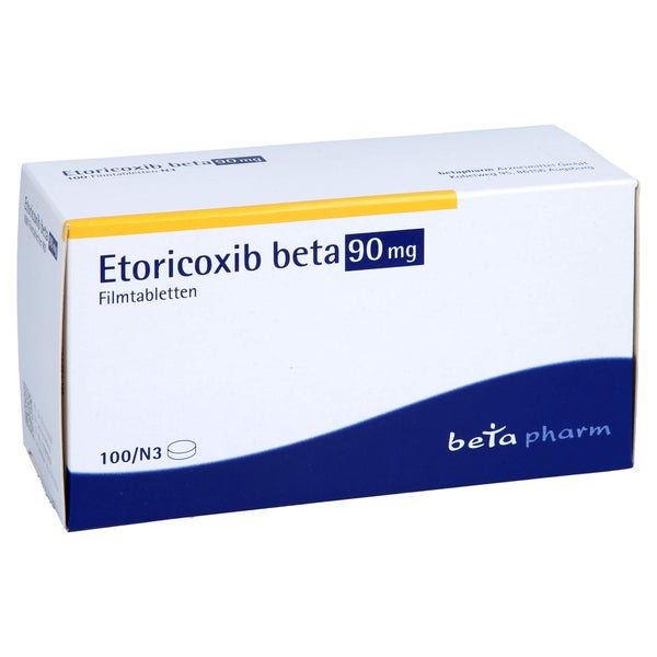 Etoricoxib beta 90 mg Filmtabletten 100 St