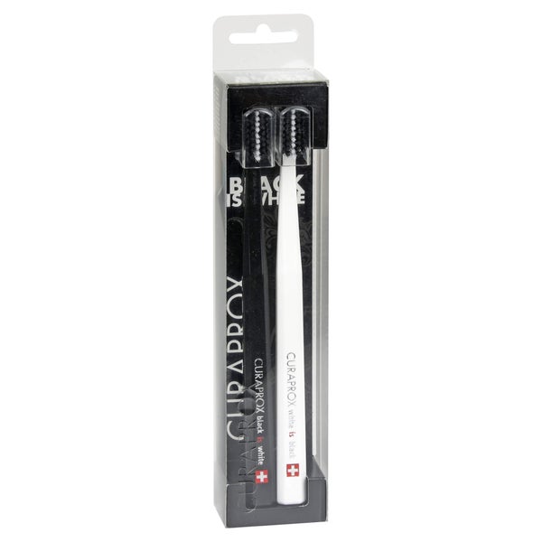 Black IS White Zahnbürsten Set black/whi 2 St