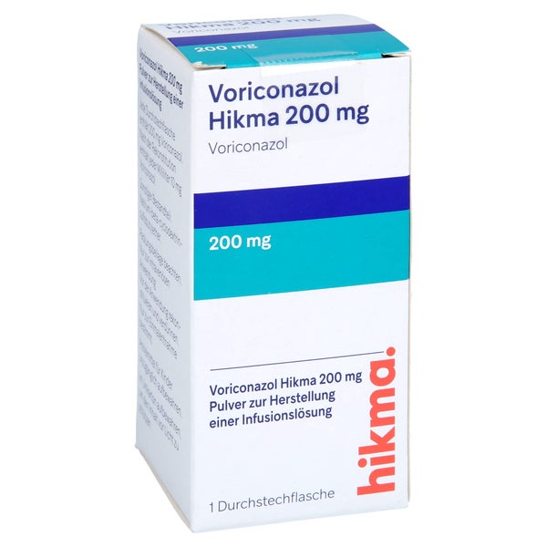 VORICONAZOL Hikma 200 mg Plv.z.Herst.e.Inf.-Lsg. 1 St