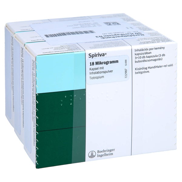 SPIRIVA 18 µg Hartkaps.m.Plv.f.HandiHaler Nachfüll 90 St