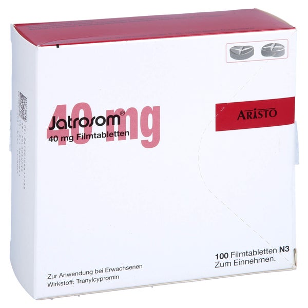 Jatrosom 40 mg Filmtabletten 100 St