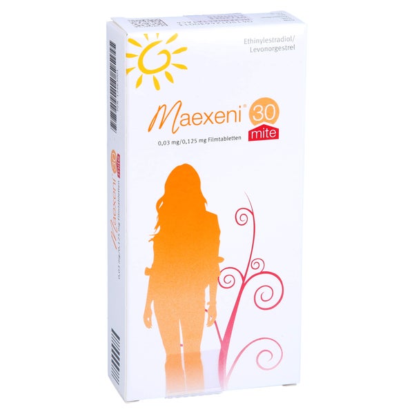 MAEXENI 30 mite 0,03 mg/0,125 mg Filmtabletten 3X21 St