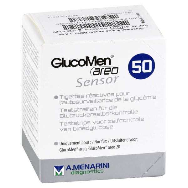 Glucomen areo Blutzuckerteststreifen 50 St