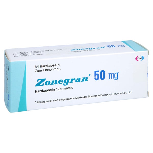 Zonegran 50 mg Hartkapseln 84 St