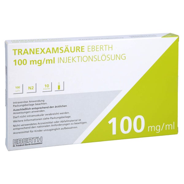 TRANEXAMSÄURE Eberth 100 mg/ml Injektionslösung 10X5 ml