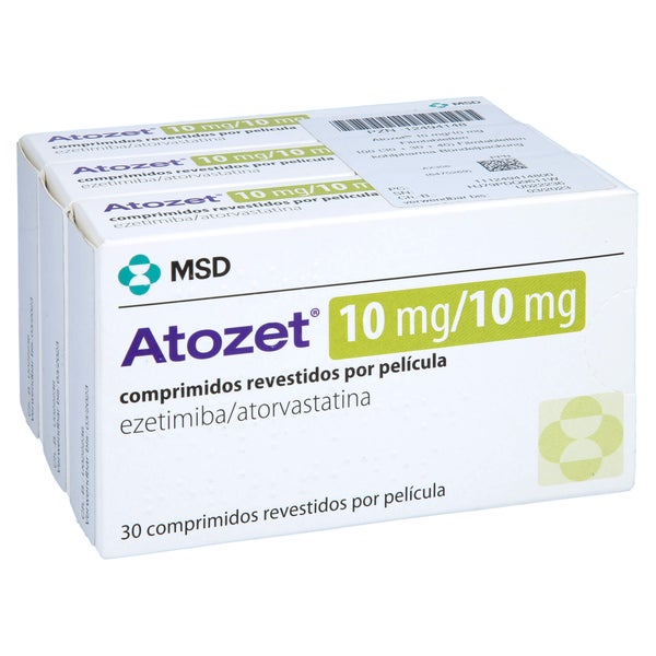Atozet 10 Mg/10 mg Filmtabletten 100 St