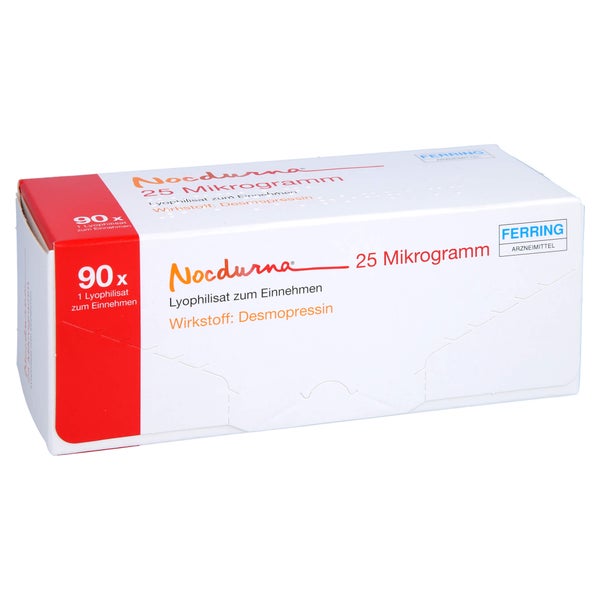 NOCDURNA 25 Mikrogramm Lyophilisat zum Einnehmen 90 St