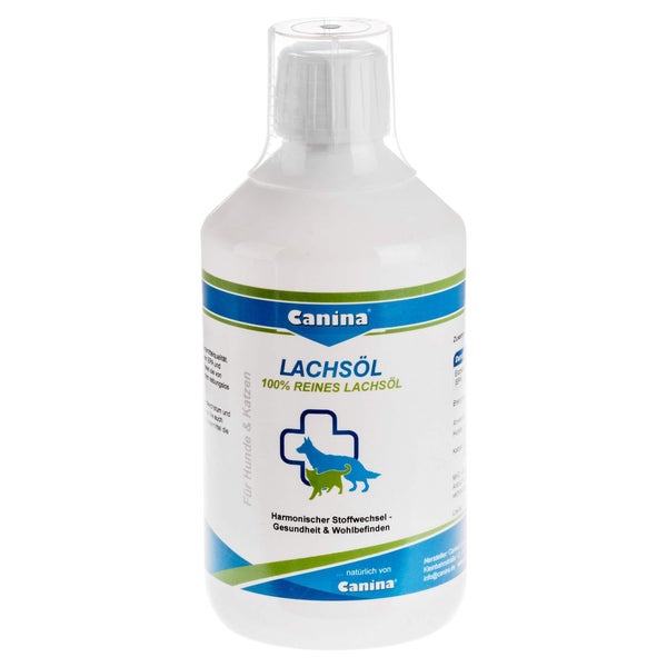 Lachsöl FÜR Hunde und Katzen 500 ml