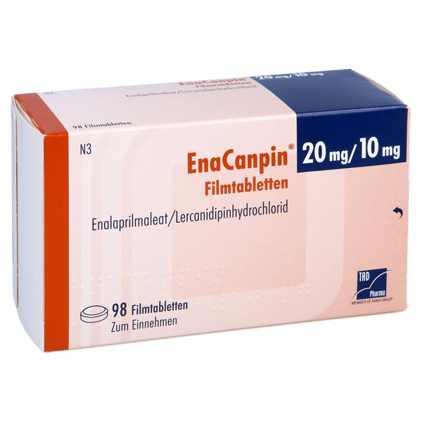 Enacanpin 20 Mg/10 mg Filmtabletten 98 St
