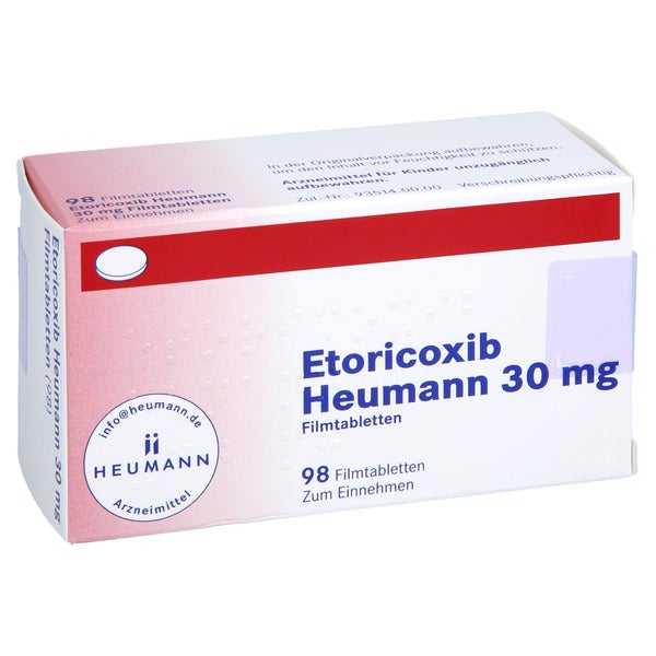 Etoricoxib Heumann 30 mg Filmtabletten 98 St