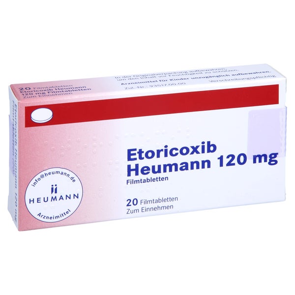 Etoricoxib Heumann 120 mg Filmtabletten 20 St