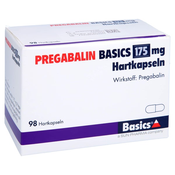 Pregabalin Basics 175 mg Hartkapseln 98 St