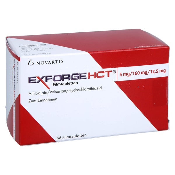 EXFORGE HCT 5 mg/160 mg/12,5 mg Filmtabletten 98 St