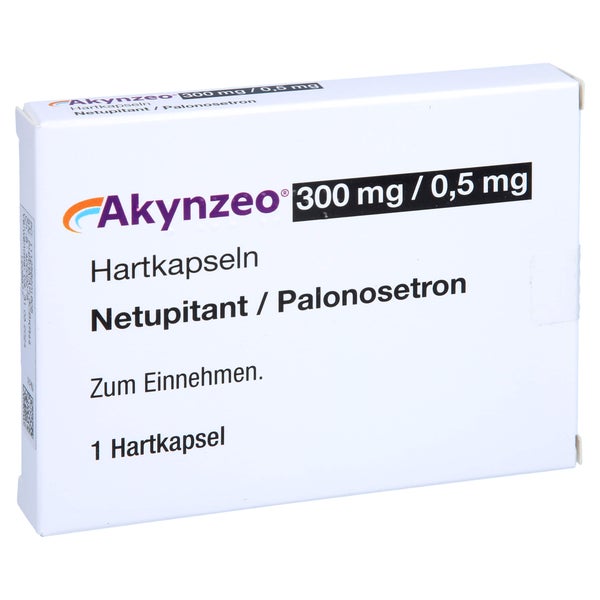 Akynzeo 300 Mg/0,5 mg Hartkapseln B 1 St