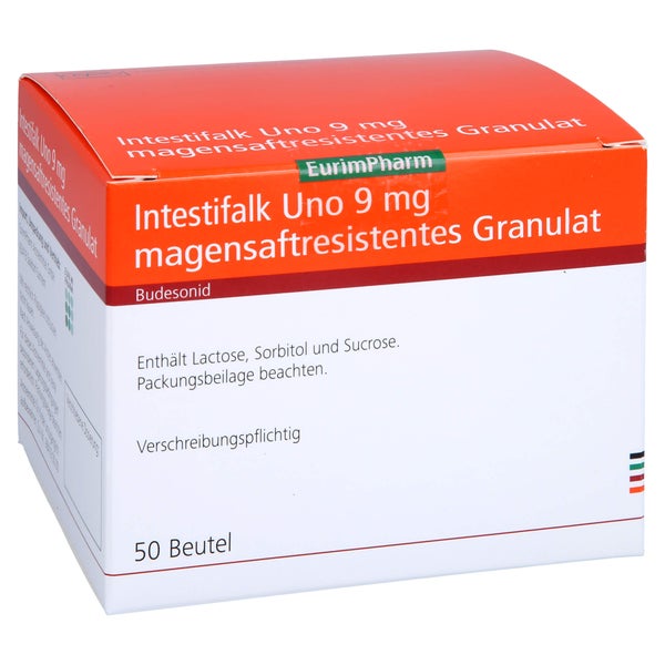INTESTIFALK Uno 9 mg magensaftresistentes Granulat 50 St