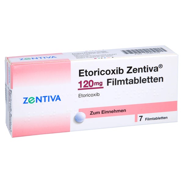 Etoricoxib Zentiva 120 mg Filmtabletten 7 St