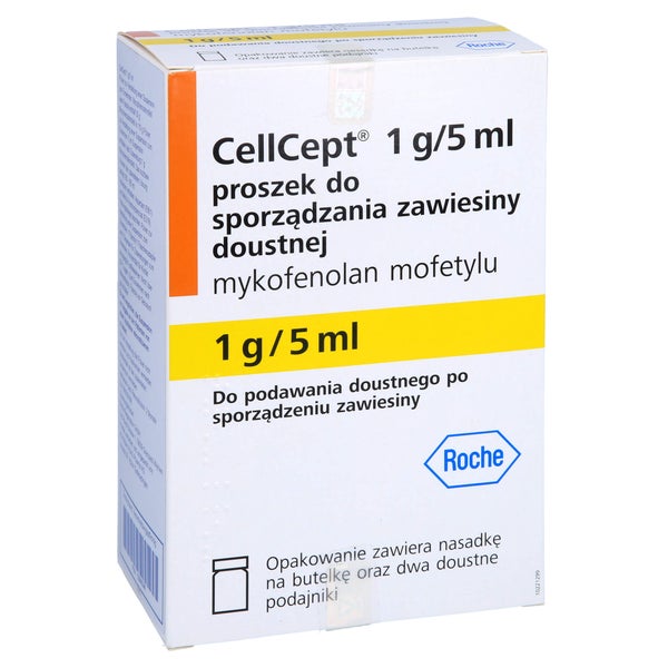 CELLCEPT 1 g/5 ml Pulver z.Herstell.e.Susp.z.Einn. 110 g