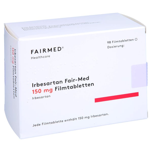 IRBESARTAN Fair-Med 150 mg Filmtabletten 98 St