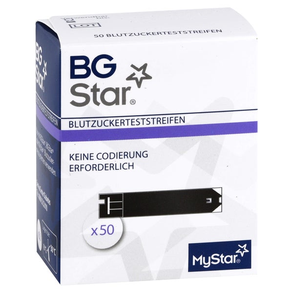 Bgstar Teststreifen 50 St