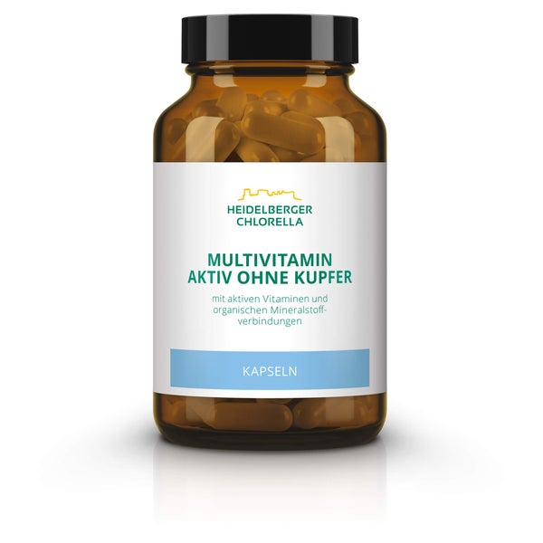 Multivitamin Aktiv ohne Kupfer Kapseln 120 St