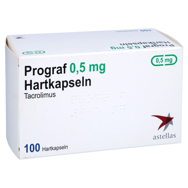 Prograf 0,5 mg Hartkapseln 100 St