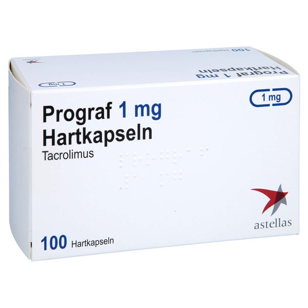Prograf 1 mg Hartkapseln 100 St